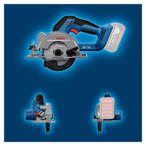 Bosch Professional GKS 18V-51 18V Brushless Cordless Circular Saw 1 x Saw Blade 140mm Body Only