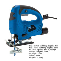 Draper Storm Force Orbital Jigsaw 550W 230V