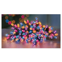 Premier Christmas Multi Action Battery Operated 50 LEDs Lights With Timer - Rainbow