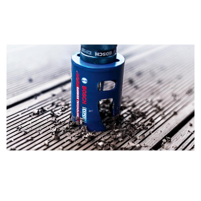 Bosch EXPERT Construction Material Hole Saw Set 20-76mm Professional Accessory 15 Piece