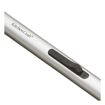 KitchenCraft Butane Gas Lighter Refillable Plastic Silver