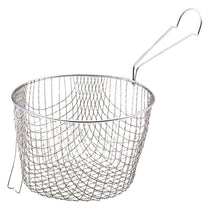 KitchenCraft Extra Deep Chip Fryer Basket For 20cm (8 Inch) Pans Stainless Steel Silver