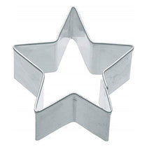 KitchenCraft Star Shaped Metal Cookie Cutter 4cm Small Stainless Steel Silver