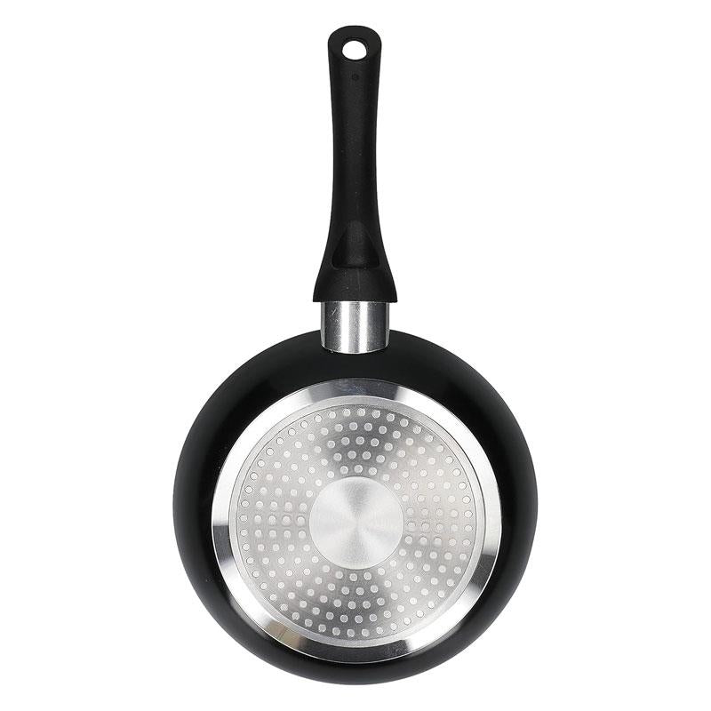 MasterClass Can-To-Pan Non-Stick Frying Pan 20cm And 28cm 2 Piece Set BPA Free Ceramic Eco Recycled Black
