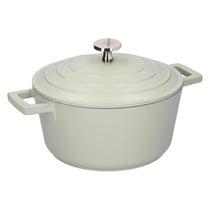 MasterClass Casserole Dish With Lid Cast Aluminium 4 Litre/24cm Mint Green