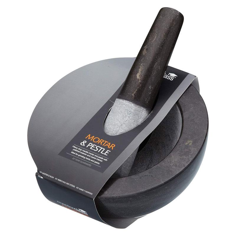 MasterClass Quarry Granite Mortar And Pestle Granite Black/Grey Secondary image