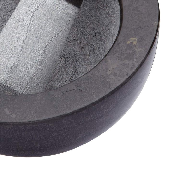 MasterClass Quarry Granite Mortar And Pestle Granite Black/Grey