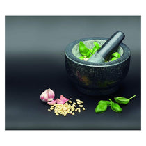 MasterClass Quarry Granite Mortar And Pestle Granite Black/Grey