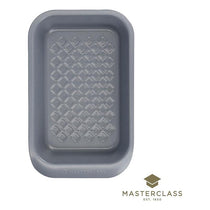 MasterClass Smart Ceramic Loaf Tin Stackable 2lb Bread Pan Robust Non-Stick Coating Carbon Steel 23 x 15cm Grey