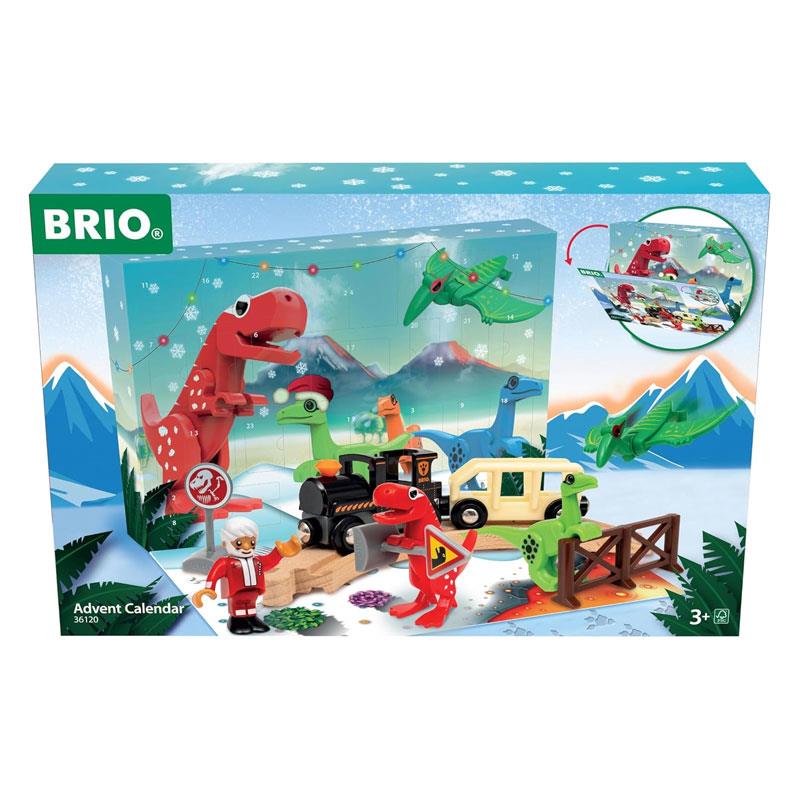 Brio World Advent Calendar 2025 Railway Accessories And Add Ons For Kids Age 3 Years Up Brown Main image