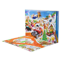 Hot Wheels Advent Calendar 2025 Toy Cars & Playset 10 Vehicles In 1:64 Scale 10 Ornament Clips 14 Winter-Themed Accessories Multicolour