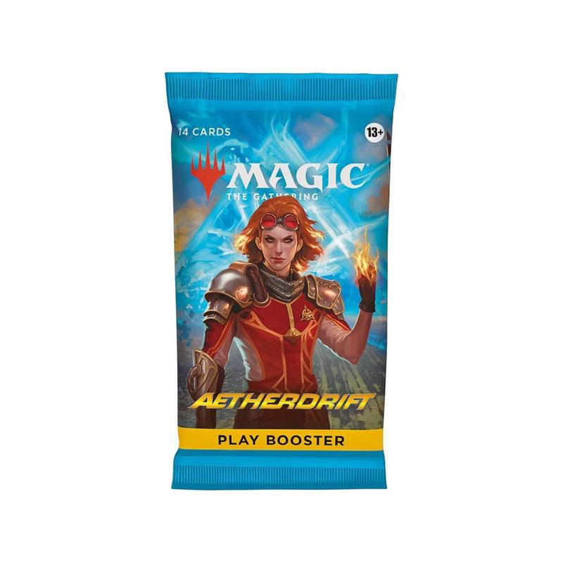 Magic The Gathering Aetherdrift Play Booster Pack 14 MTG Cards And 1 Token/Art Card Main image