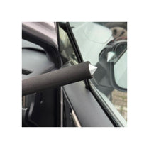 Hilka Tools Steering Wheel Lock with Safety Hammer Alloy Steel Car Security Device Black