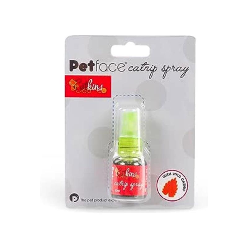 Petface Catnip Spray 30ml Stimulates Play on Cat Toys & Scratching Posts Natural Catnip Attractant for Cats
