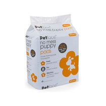 Petface No Mess Training Puppy Pads 100 Piece Super Absorbent Leak Proof Puppy House Training Pads