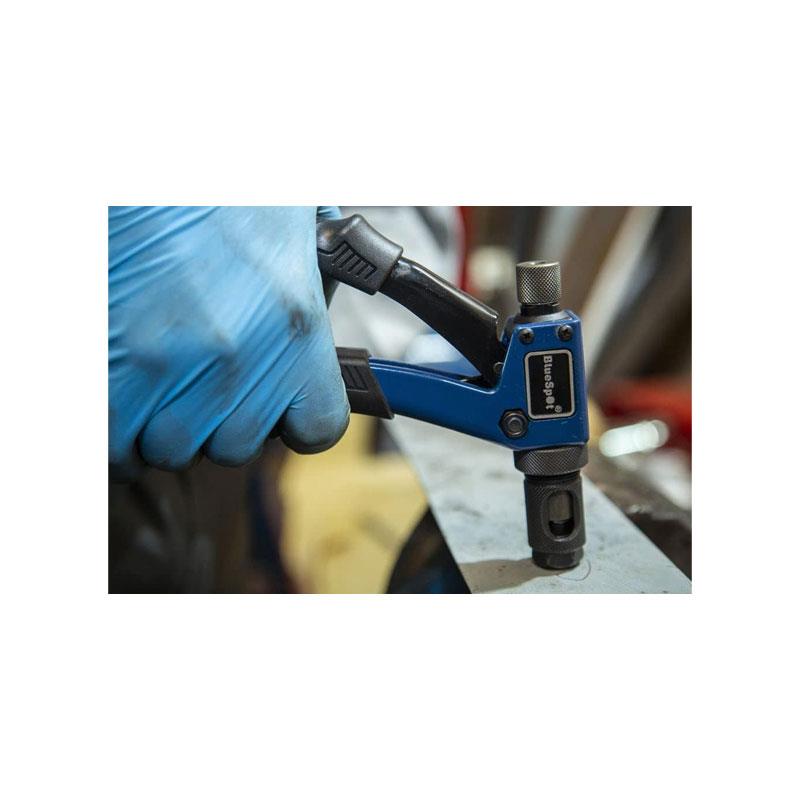 Blue Spot Tools 8 Inch Nut Riveter Setting Tool M3-M6 Heavy Duty Rivet Nut Setter for Steel & Aluminium