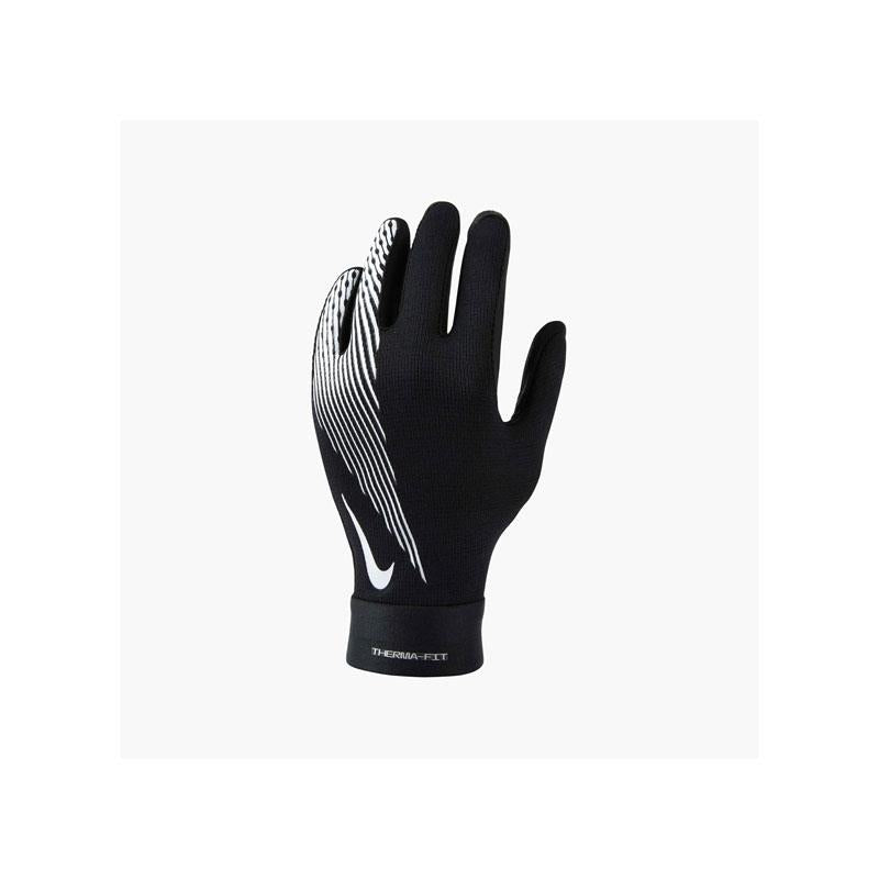 Nike Academy Thermafit Gloves Youths Large Insulated Training Gloves Black/Black/White Main image