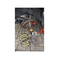 Hilka Heavy Duty Coil Spring Compressor Opens Up to 24cm Silver