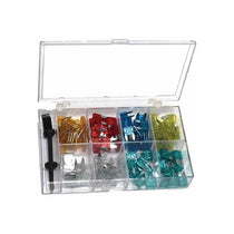 Hilka Tools Mini Blade Fuse Set 120 Piece Assorted Auto Fuses