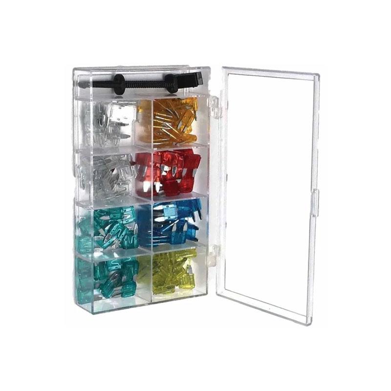 Hilka Tools Mini Blade Fuse Set 120 Piece Assorted Auto Fuses