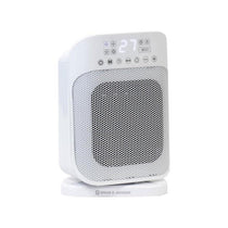 Spear & Jackson Digital PTC Ceramic Heater 1500W with Oscillation 24H Timer &  Adjustable Thermostat White