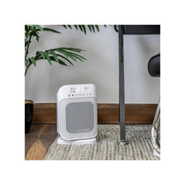 Spear & Jackson Digital PTC Ceramic Heater 1500W with Oscillation 24H Timer &  Adjustable Thermostat White