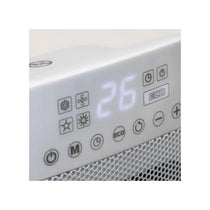 Spear & Jackson Digital PTC Ceramic Heater 1500W with Oscillation 24H Timer &  Adjustable Thermostat White