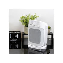 Spear & Jackson Digital PTC Ceramic Heater 1500W with Oscillation 24H Timer &  Adjustable Thermostat White