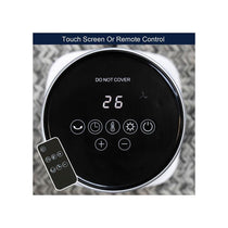 Spear & Jackson PTC Ceramic Fan Heater 2000W Hot & Cool Function Adjustable Thermostat 12H Timer & Remote White