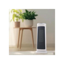 Spear & Jackson PTC Ceramic Fan Heater 2000W Hot & Cool Function Adjustable Thermostat 12H Timer & Remote White