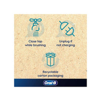 Oral-B Pro Series 1 Cross Action Electric Toothbrush With 3D White Luxe Perfection Toothpaste 75ml Pink