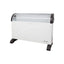 Benross 2000W Convector Heater 3 Heat Settings Adjustable Thermostat Over Heat Protection Portable Carry Handle White