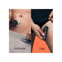 Braun Body Groomer Series 3 Shaver Manscaping Tool For Men SkinShield Technology Sensitive Comb Wet & Dry Waterproof Black/Grey