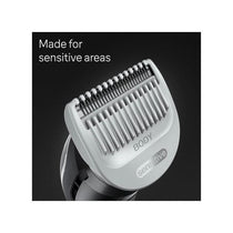 Braun Body Groomer Series 3 Shaver Manscaping Tool For Men SkinShield Technology Sensitive Comb Wet & Dry Waterproof Black/Grey