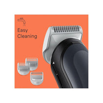 Braun Body Groomer Series 3 Shaver Manscaping Tool For Men SkinShield Technology Sensitive Comb Wet & Dry Waterproof Black/Grey