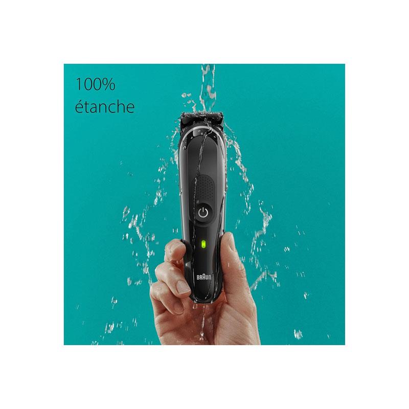 Braun Series 3 8-In-1 All-In-One Style Kit Body Groomer Beard Trimmer Hair Clipper Multi Grooming Kit Black/Grey