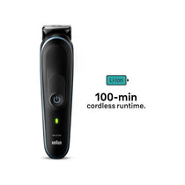 Braun Series 5 10-In-1 All-In-One Style Kit Men’s Beard Trimmer Hair Clippers Nose Trimmer Precision Grooming Set Black