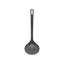 Chef Aid Nylon Skimmer BPA Free Heat Resistant Kitchen Utensil For Non Stick Cookware Black