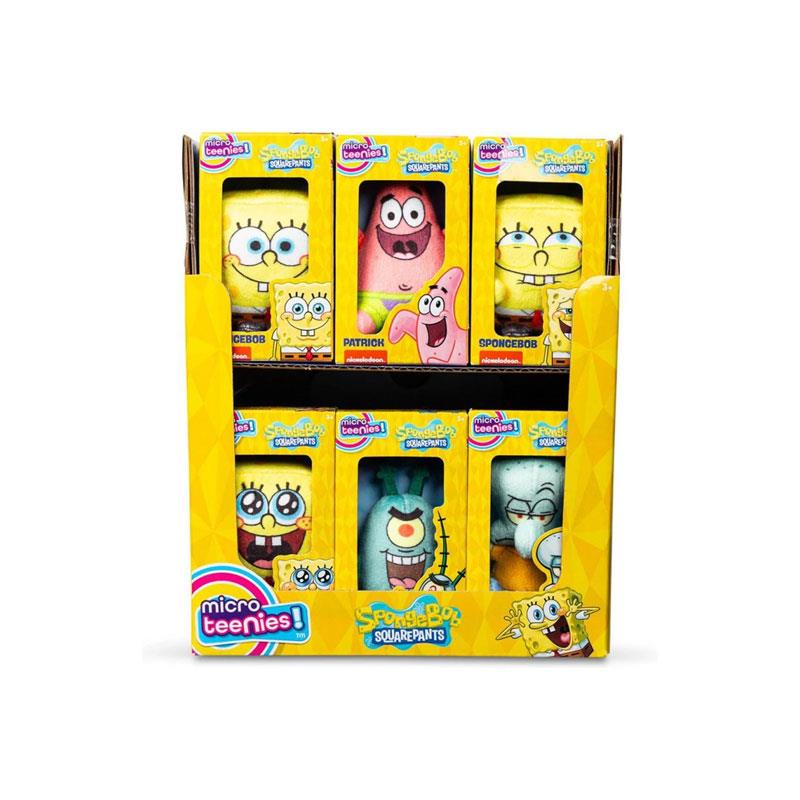 Basic Fun Micro Teenies SpongeBob SquarePants Collectible Figures Kids Mini Toys Assorted