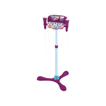 Lexibook Disney Frozen Bluetooth Karaoke Stand with Dual Microphones Lights And Voice Effects Purple/Blue