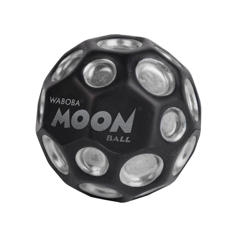 Waboba Dark Side of Moon Ball Hyper Bouncy Zero-Gravity Foam Ball Size 63mm Silver Main image