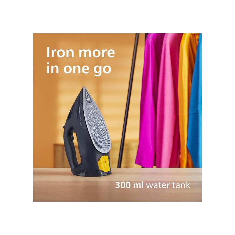 Philips Azur 7000 Series 3000W Steam Iron With SteamGlide Elite Soleplate 250g Steam Boost Blue/Yellow