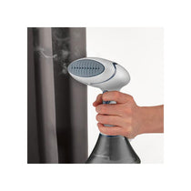 Russell Hobbs Steam Genie Essential 1600W Handheld Clothes Steamer 200ml Detachable Water Tank Fast 45s Heat-Up, 20g Steam Output White