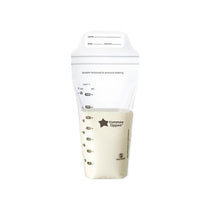 Tommee Tippee Closer To Nature Breast Milk Storage Bags 350ml Pre-Sterilised Double Seal Pack of 36