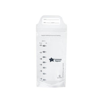 Tommee Tippee Closer To Nature Breast Milk Storage Bags 350ml Pre-Sterilised Double Seal Pack of 36