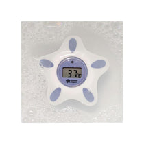 Tommee Tippee InBath Bath & Room Digital Thermometer LCD Display Waterproof And Floats In Water White