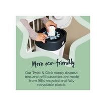 Tommee Tippee Sangenic XL Refill Cassettes Diaper Bin And Refills Pack of 6