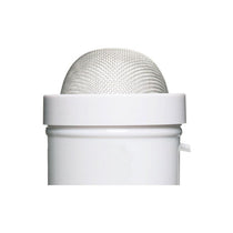 KitchenCraft Fine Mesh Shakers Display of 12 Round Plastic White