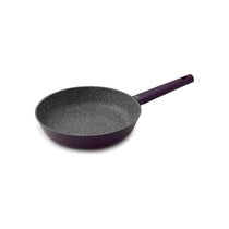 MasterClass Cast Aluminium Non-Stick Frying Pan Medium 28cm Soft Touch Handle Purple