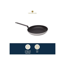 MasterClass Heavy Duty Frying Pan 32cm Non Stick Aluminium Black/Silver